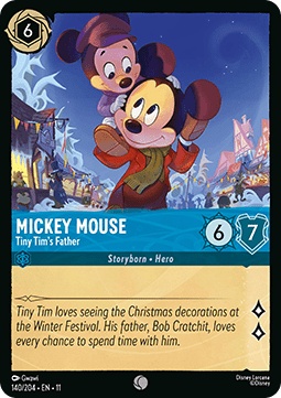Mickey Mouse - Tiny Tim's Father - Winterspell (Common) [11WSP-140] Hauptbild