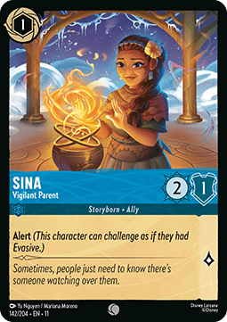 Sina - Vigilant Parent - Winterspell (Common) [11WSP-142] Hauptbild