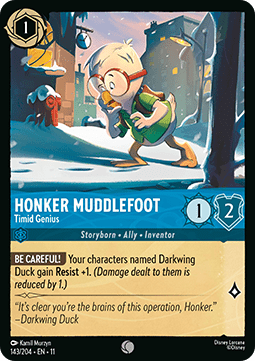 Honker Muddlefoot - Timid Genius - Winterspell (Common) [11WSP-143] Hauptbild