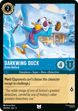 Darkwing Duck - Drake Mallard - Winterspell (Uncommon) [11WSP-145] Hauptbild