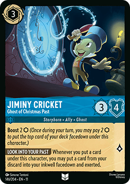 Jiminy Cricket - Ghost of Christmas Past (V.1) - Winterspell (Uncommon) [11WSP-146] Hauptbild