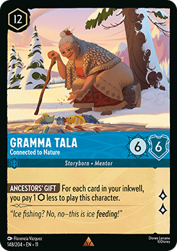 Gramma Tala - Connected to Nature - Winterspell (Rare) [11WSP-148] Hauptbild