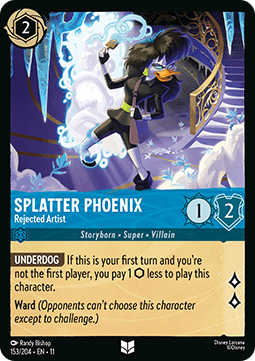 Splatter Phoenix - Rejected Artist - Winterspell (Uncommon) [11WSP-153] Hauptbild