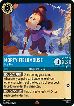 Morty Fieldmouse - Tiny Tim - Winterspell (Rare) [11WSP-157] Imagen principal del producto