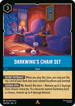 Darkwing's Chair Set - Winterspell (Rare) [11WSP-168] Imagen principal del producto