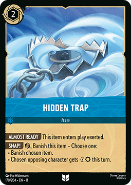 Hidden Trap - Winterspell (Uncommon) [11WSP-170] Imagen principal del producto