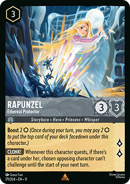 Rapunzel - Ethereal Protector (V.1) - Winterspell (Rare) [11WSP-171] Imagen principal del producto