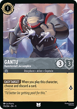 Gantu - Hamsterviel's Accomplice - Winterspell (Uncommon) [11WSP-176] Main image