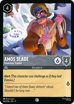 Amos Slade - Tenacious Tracker - Winterspell (Common) [11WSP-180] Main image