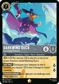 Darkwing Duck - Cool Under Pressure (V.1) - Winterspell (Legendary) [11WSP-192] Hauptbild