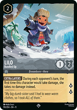 Lilo - Bundled Up - Winterspell (Super Rare) [11WSP-195] Immagine principale del prodotto