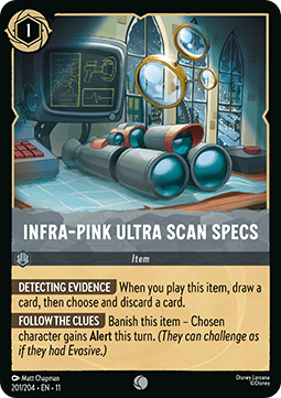 Infra-Pink Ultra Scan Specs - Winterspell (Common) [11WSP-201] Main image