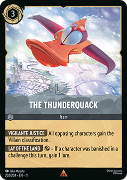 The Thunderquack - Winterspell (Rare) [11WSP-202] Main image