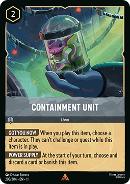 Containment Unit - Winterspell (Rare) [11WSP-203] Main image