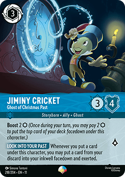 Jiminy Cricket - Ghost of Christmas Past (V.2) - Winterspell (Epic) [11WSP-218] Immagine principale del prodotto