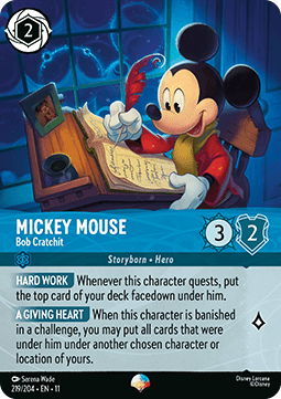 Mickey Mouse - Bob Cratchit (V.2) - Winterspell (Epic) [11WSP-219] Immagine principale del prodotto
