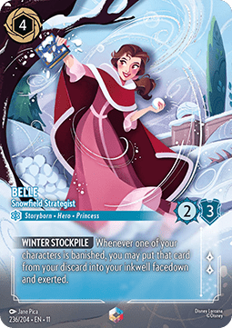 Belle - Snowfield Strategist (V.2) - Winterspell (Enchanted) [11WSP-236] Immagine principale del prodotto