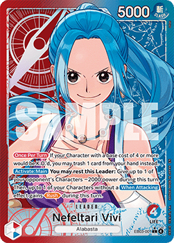 Nefeltari Vivi (EB03-001) (V.2) - Heroines Edition (Alternate Art) [EB03-001] Main image