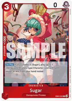 Sugar (EB03-005) (V.1) - Heroines Edition (Rare) [EB03-005] Hoofdafbeelding