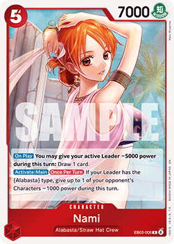 Nami (EB03-006) (V.1) - Heroines Edition (Rare) [EB03-006] Main image
