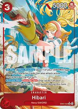 Hibari (EB03-008) (V.2) - Heroines Edition (Alternate Art) [EB03-008] Main image