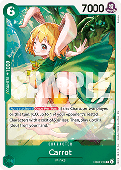Carrot (EB03-013) (V.1) - Heroines Edition (Rare) [EB03-013] Main image