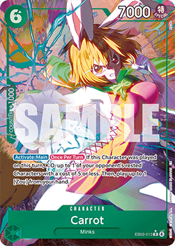 Carrot (EB03-013) (V.2) - Heroines Edition (Alternate Art) [EB03-013] Main image