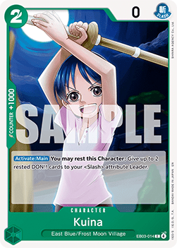 Kuina (EB03-014) (V.1) - Heroines Edition (Common) [EB03-014] Main image