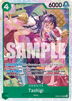 Tashigi (EB03-018) (V.1) - Heroines Edition (Super Rare) [EB03-018] Immagine principale del prodotto