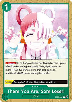 There You Are, Sore Loser! (EB03-020) (V.1) - Heroines Edition (Common) [EB03-020]