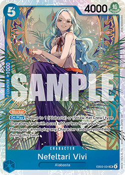Nefeltari Vivi (EB03-024) (V.1) - Heroines Edition (Super Rare) [EB03-024] Main image