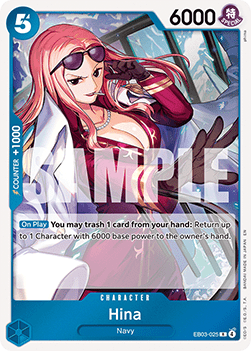Hina (EB03-025) (V.1) - Heroines Edition (Rare) [EB03-EB03-025] Main image