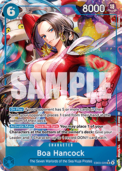 Boa Hancock (EB03-026) (V.2) - Heroines Edition (Alternate Art) [EB03-EB03-026] Hoofdafbeelding
