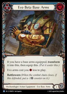 Evo Beta Base Arms (Regular) - Compendium Of Rathe (Rare) [PEN-070] Imagen principal del producto