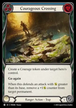 Courageous Crossing (Regular) - Compendium Of Rathe (Common) [PEN-086] Hauptbild