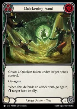 Quickening Sand (Rainbow Foil) - Compendium Of Rathe (Common) [PEN-088] Hauptbild