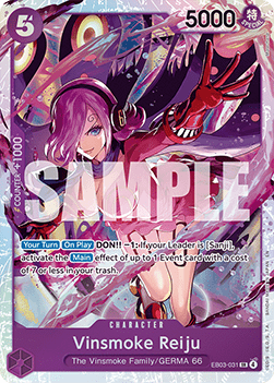 Vinsmoke Reiju (EB03-031) (V.1) - Heroines Edition (Super Rare) [EB03-031] Hoofdafbeelding