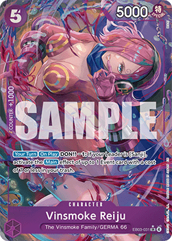 Vinsmoke Reiju (EB03-031) (V.2) - Heroines Edition (Alternate Art) [EB03-031] Main image