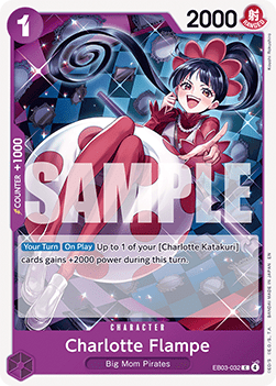 Charlotte Flampe (EB03-032) (V.1) - Heroines Edition (Common) [EB03-032] Main image