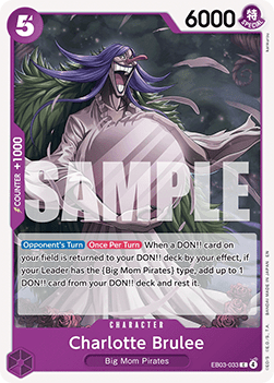 Charlotte Brulee (EB03-033) (V.1) - Heroines Edition (Common) [EB03-033]