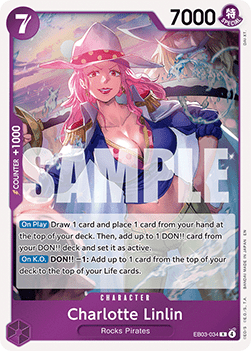 Charlotte Linlin (EB03-034) (V.1) - Heroines Edition (Rare) [EB03-034] Main image