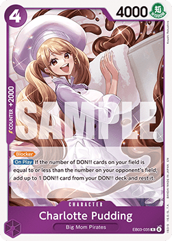 Charlotte Pudding (EB03-035) (V.1) - Heroines Edition (Rare) [EB03-035] Main image