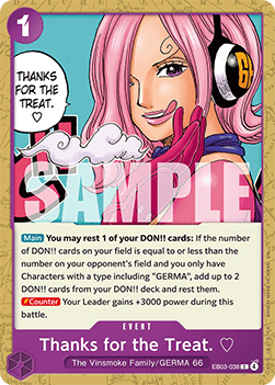 Thanks for the Treat.  (EB03-038) (V.1) - Heroines Edition (Common) [EB03-038]
