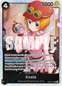 Koala (EB03-042) (V.1) - Heroines Edition (Super Rare) [EB03-042] Main image