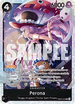 Perona (EB03-045) (V.1) - Heroines Edition (Super Rare) [EB03-045]