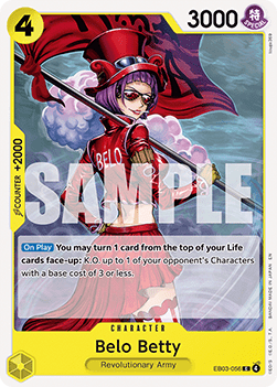 Belo Betty (EB03-056) (V.1) - Heroines Edition (Common) [EB03-056]