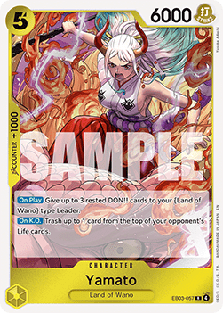 Yamato (EB03-057) (V.1) - Heroines Edition (Rare) [EB03-057] Main image