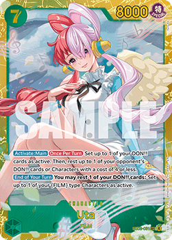 Uta (EB03-061) (V.1) - Heroines Edition (Secret Rare) [EB03-061] Main image
