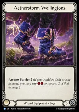 Aetherstorm Wellingtons (Regular) - Compendium Of Rathe (Rare) [PEN-110]
