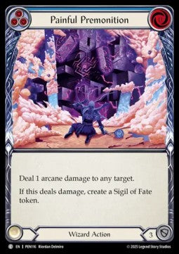Painful Premonition (Blue) (Regular) - Compendium Of Rathe (Common) [PEN-116] Hoofdafbeelding
